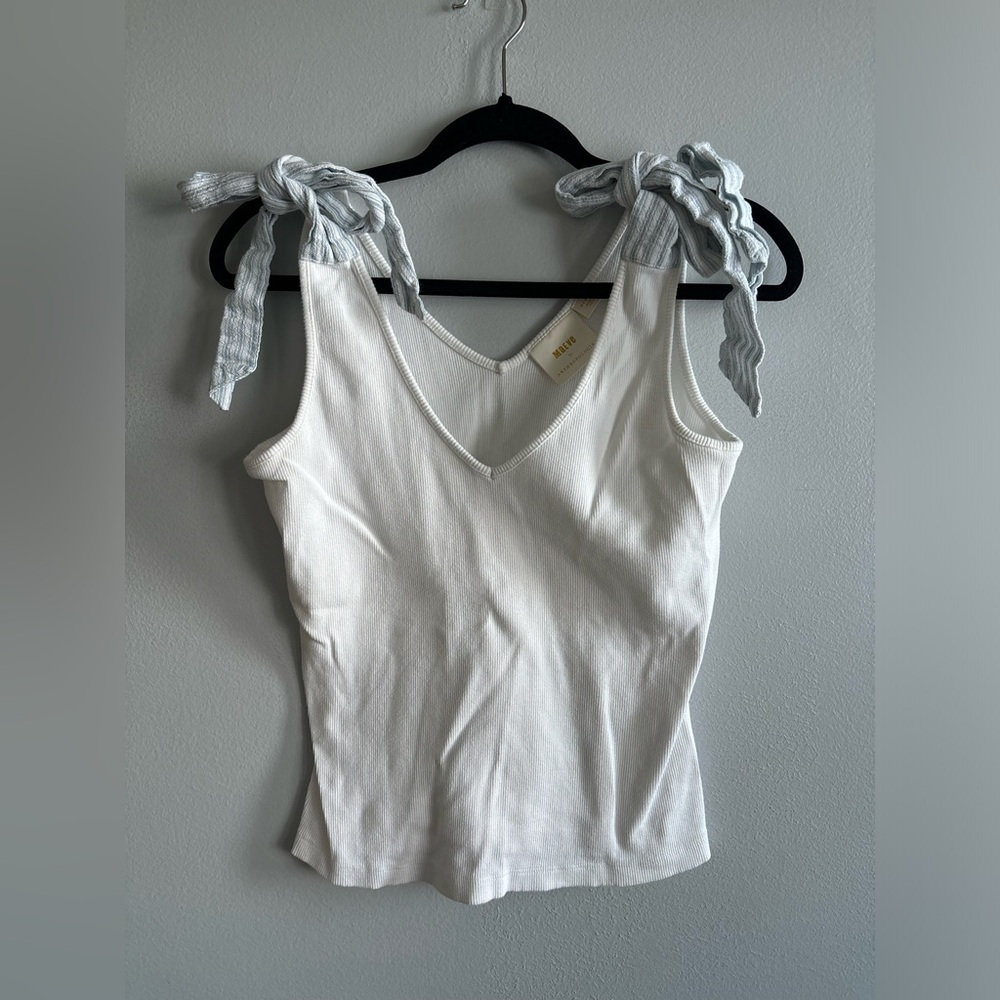 Maeve Anthropologie Bow-Tie Tank Blouse Top